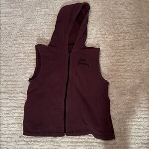 Harley-Davidson Burgundy Sleeveless Vest